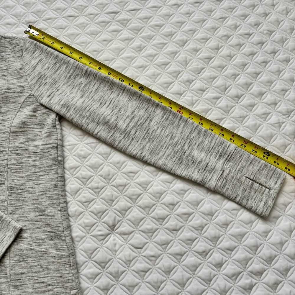 Duluth Trading Deux More Double Knit Crewneck Pocket Tunic Gray Size Small - Picture 11 of 12